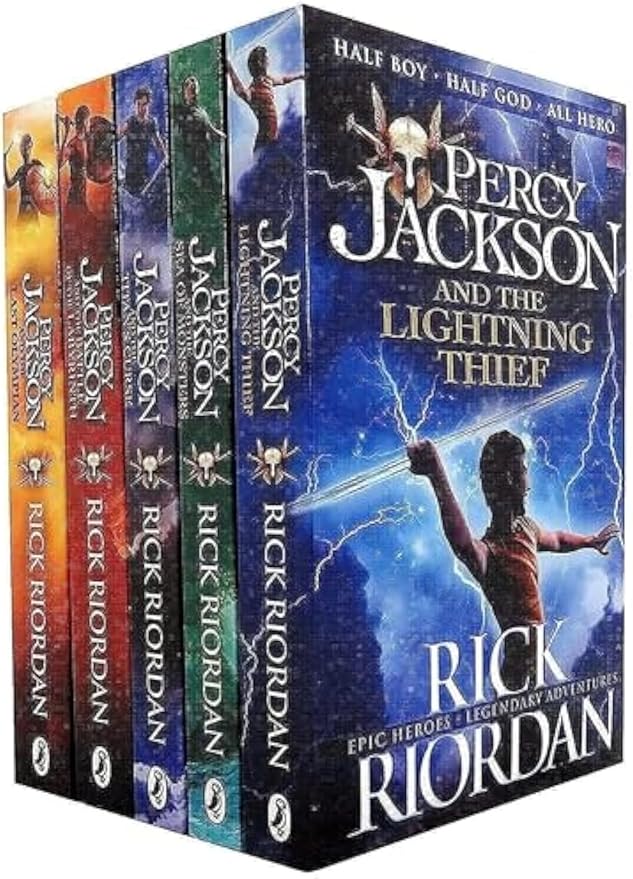 Percy Jackson - set of 5 ( pb)
