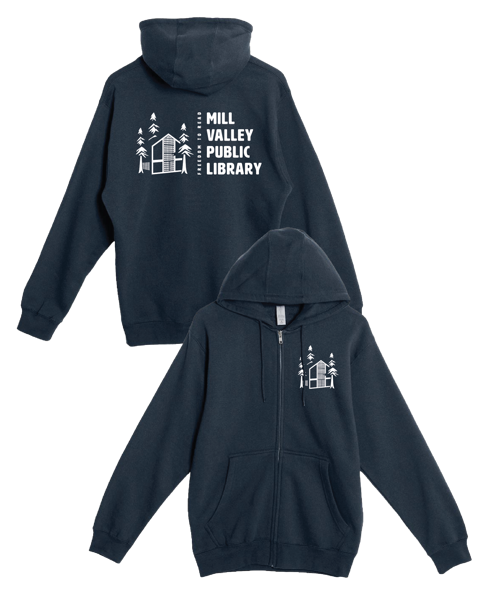 Premium Full Zip Hoodie Sweatshirt (Navy)