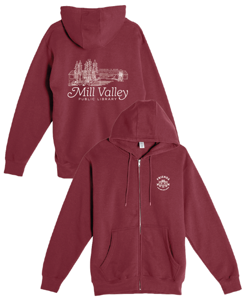 Special Edition Full Zip Hoodie Sweatshirt (Burgundy)