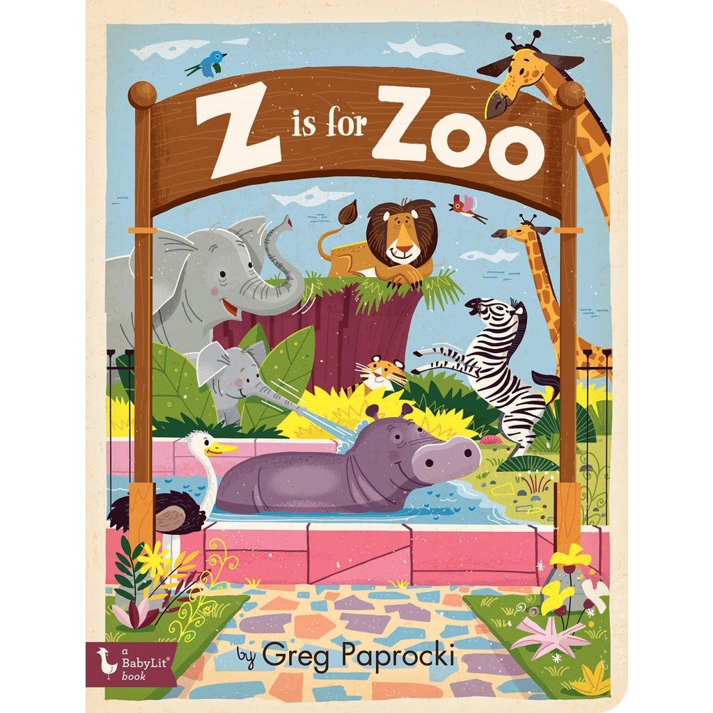 Z is for Zoo - board book