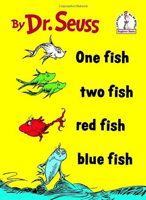 One Fish Two Fish Red Fish Blue Fish (hb)