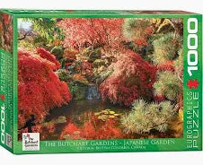 Jigsaw 1000 Piece "The Butchart Gardens-Japanese Garden"