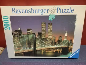 Jigsaw 2000 Piece "Brooklyn Bridge and Manhattan" (still in shrinkwrap)
