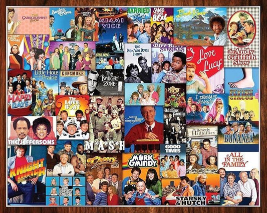 Jigsaw 1000 Pieces "What's On TV?" (unopened)