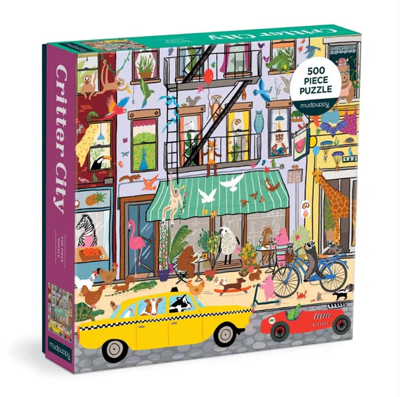 Jigsaw 500 Piece "Critter City"