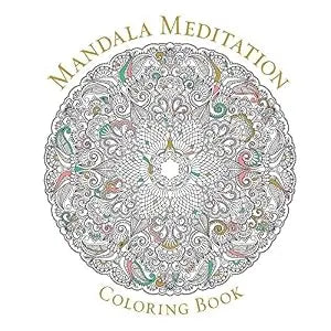 Mandala Meditation Coloring Book PB
