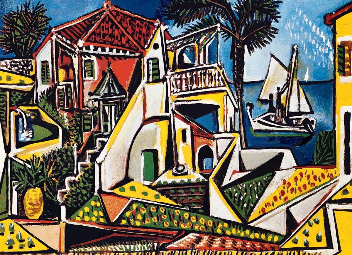 Jigsaw 1000 Piece "Mediterranean Landscape"