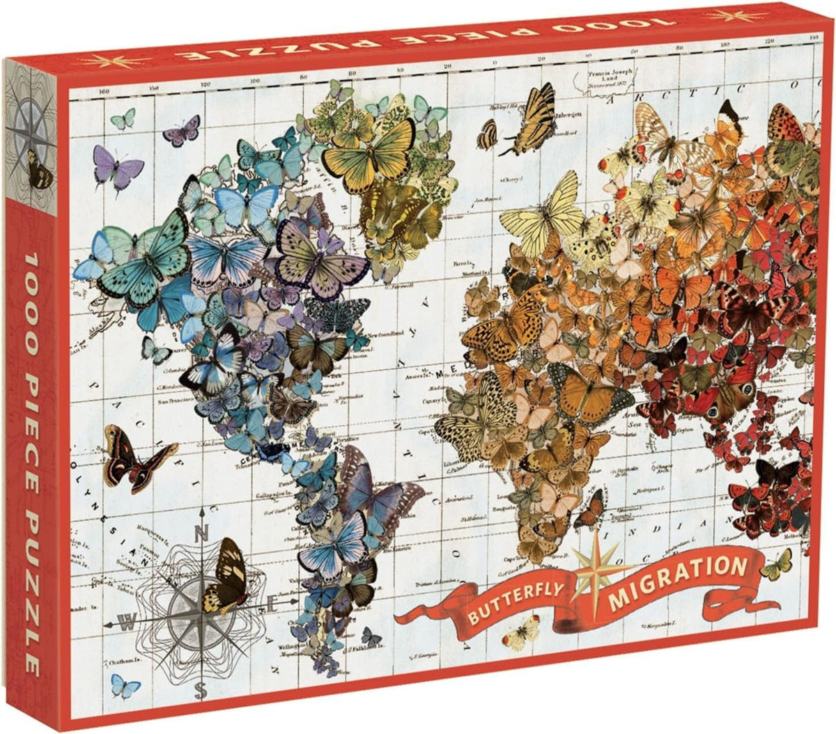 Jigsaw 1000 Piece "Butterfly Migration"