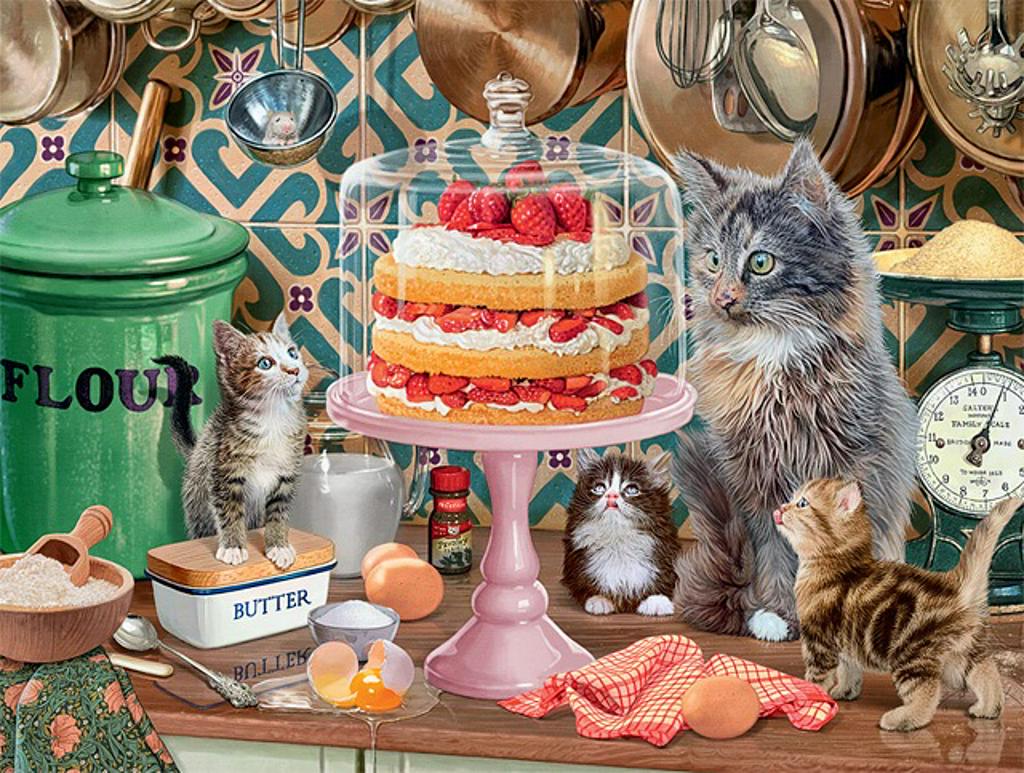 Jigsaw 750 Piece "Please, please leave the lid off"