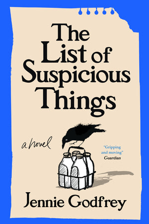 Godfrey - List of Suspicious Things, paperback, bent cover