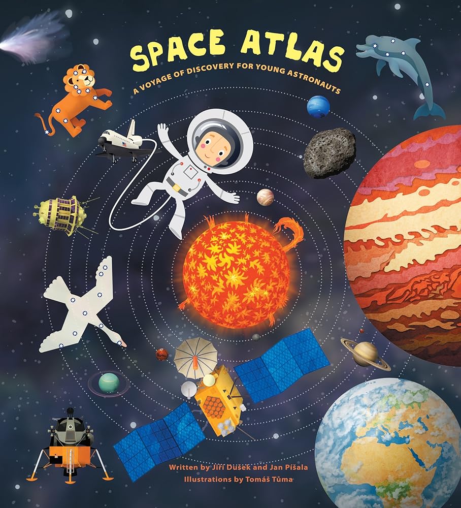 Space Atlas: A Voyage of Discovery for Young Astronauts cover image
