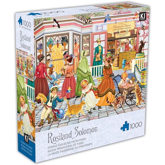 Jigsaw 1000 Piece "Spring Fashions From Paris"