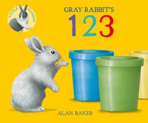 Gray Rabbit's 1 2 3 - board book