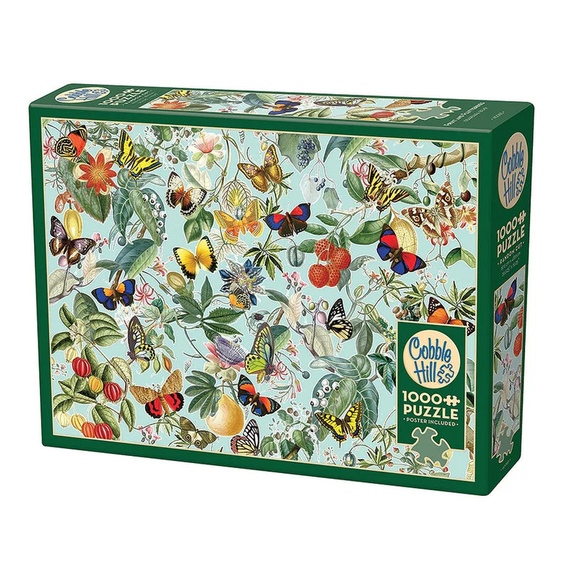 Jigsaw 1000 Piece "Fruit and Flutterbies" (unopened)
