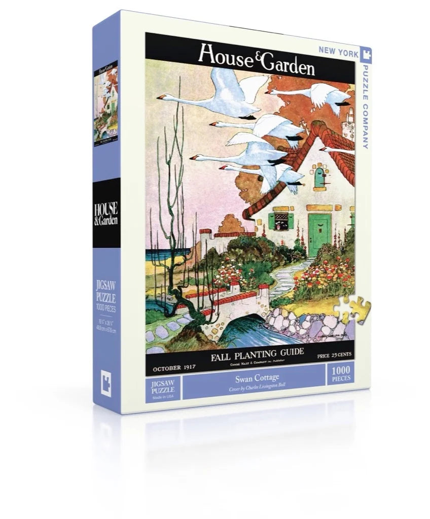 Jigsaw 1000 Piece "Swan Cottage"