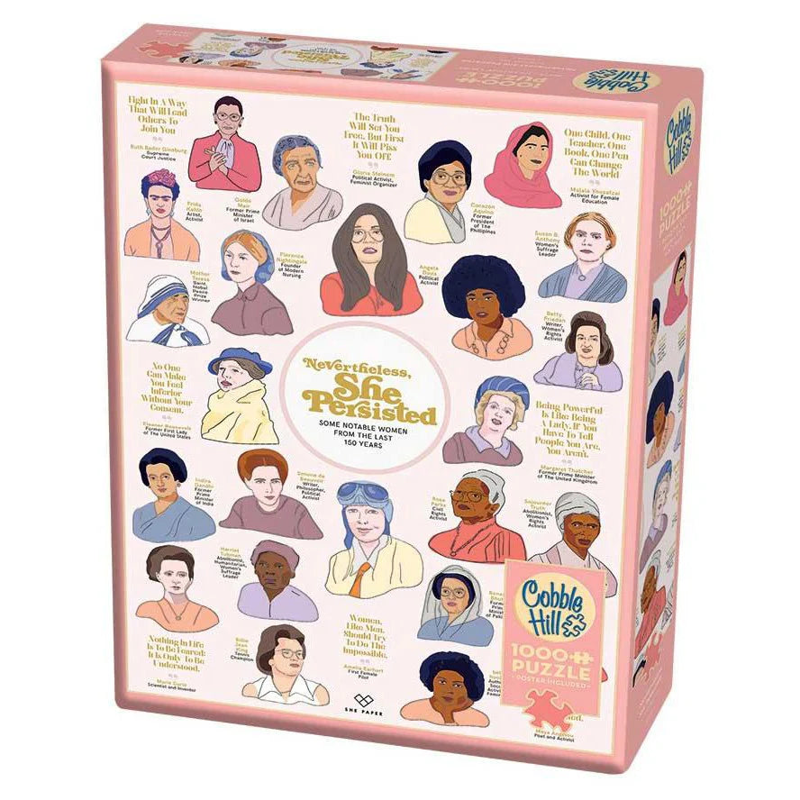 Jigsaw 1000 Piece "Nevertheless, She Persisted"