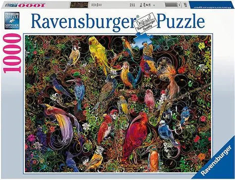 Jigsaw 1000 Pieces "Birds Of Art"