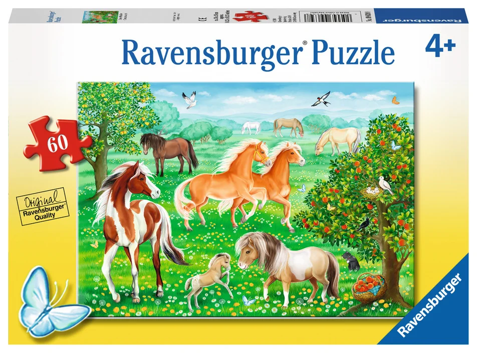 Jigsaw 60 Piece "Horse Meadow"