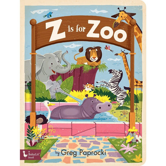Z is for Zoo - board book