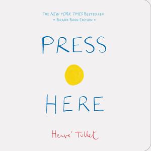 Press Here - board book (very slight wear)