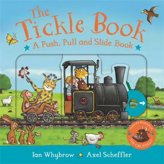 Tickle Book: A Push Pull and Slide Book - board book