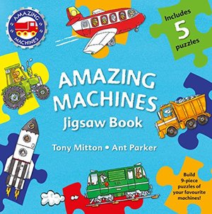 Amazing Machines Jigsaw Book (hb)