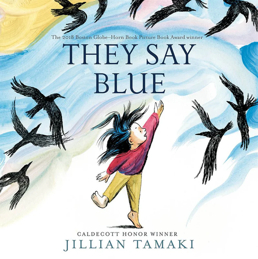 They Say Blue - board book
