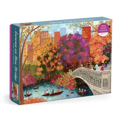 Jigsaw 1000 Piece "Autumn On Bow Bridge"