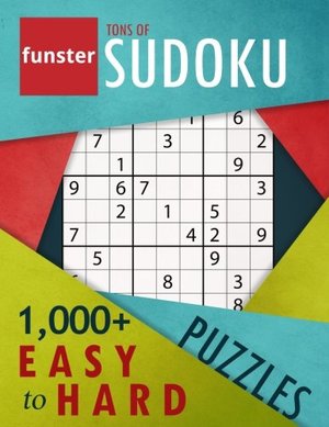 Funster Tons of Sudoku 1,000+ Easy to Hard Puzzles PB