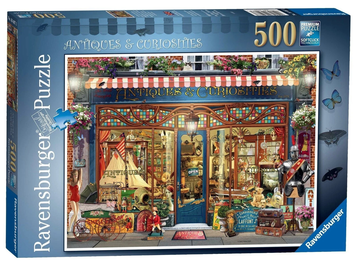 Jigsaw 500 Pieces "Antiques and Curiousities"