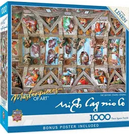 Jigsaw 1000 Piece "The Sistine Chapel Ceiling" (Unopened)
