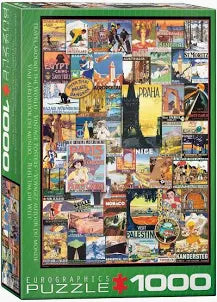 Jigsaw 1000 Piece "Travel Around The World"