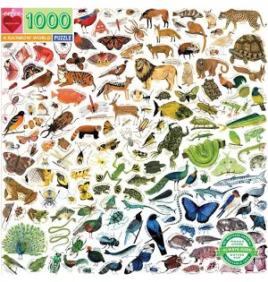 Jigsaw 1000 Piece "A Rainbow World"