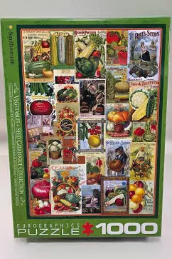 Jigsaw 1000 Piece "Seed Catalog Collection"