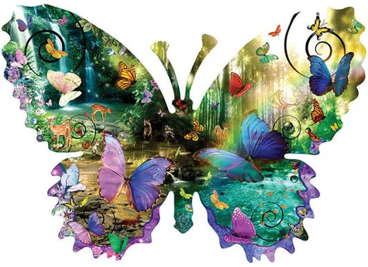 Jigsaw 1000 Piece "Forest Butterfly"
