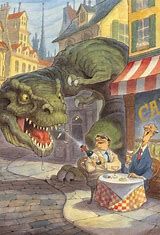 Jigsaw 1000 Piece "Jurassic Paris"